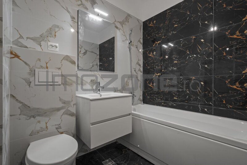 Apartament  2 camere, 65.4 mp, et 1, terasa 10.3 mp, finisat modern, comision 0%, metrou