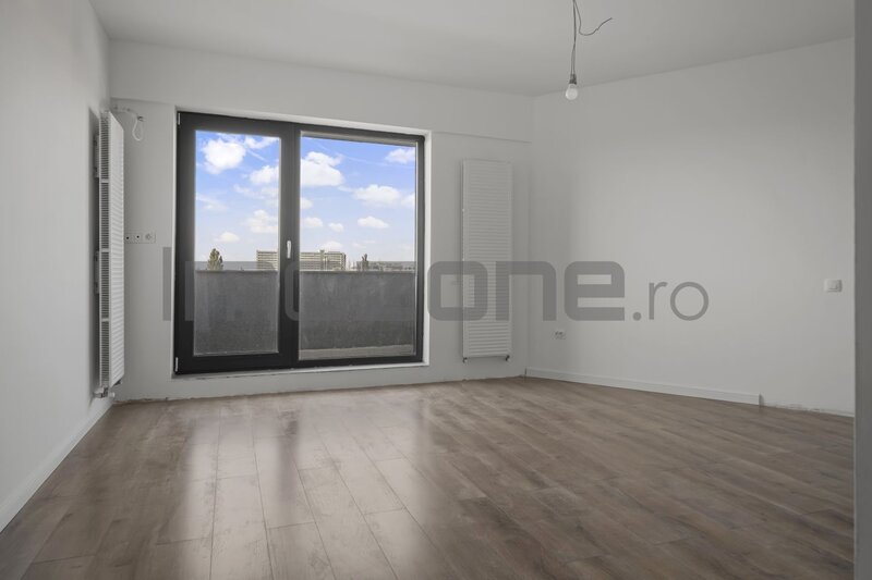 Apartament  2 camere, 65.4 mp, et 1, terasa 10.3 mp, finisat modern, comision 0%, metrou