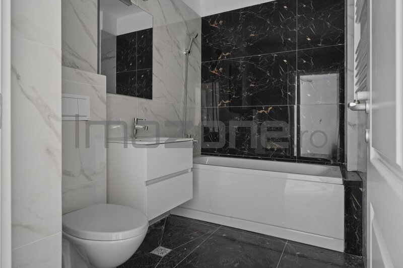 Apartament  2 camere, 65.4 mp, et 1, terasa 10.3 mp, finisat modern, comision 0%, metrou