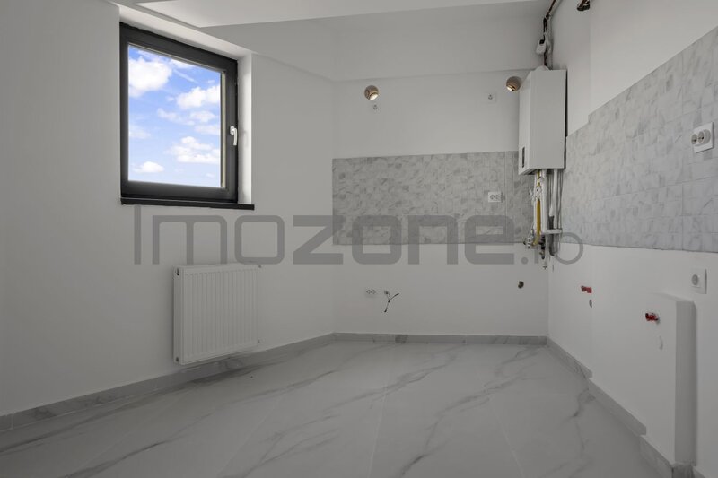 Apartament  2 camere, 65.4 mp, et 1, terasa 10.3 mp, finisat modern, comision 0%, metrou